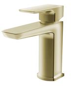 Tailored Swansea Brushed Brass Tap &amp;amp; Waste image