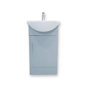Mid-Grey Floor Vanity Unit (KY-045) image