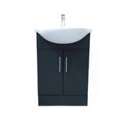 Dark-Grey Floor Vanity Unit (KY-055) image