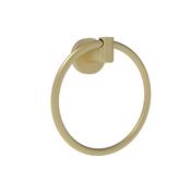 Melbourne Brushed Brass Towel Ring image