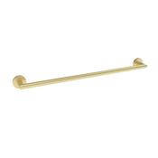Melbourne Brushed Brass Single Towel Rail