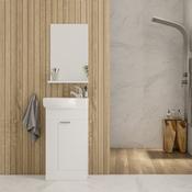 Minimo White Cloakroom Unit