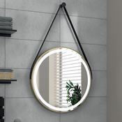 Tailored Delilah Brass Round Mirror image