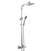 Chrome Square Shower Valve image