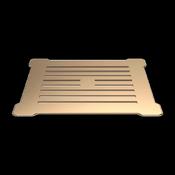 Nuie Brass Grill Waste (Black Body)