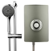 Triton Aspirante Electric Shower 9.5kW - Gun Metal