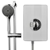 Triton Aspirante Electric Shower 9.5kW - White Gloss