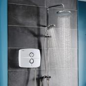 Triton T90SR DuElec® Pumped Electric Shower - White