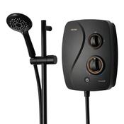 Triton Novel SR Thermostatic Power Shower - Matte Black