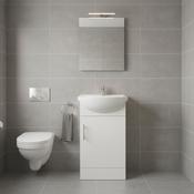 White Floor Vanity Unit (KY-0045)