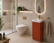 Flauto Mini 450 Cloakroom - Bruciata Orange