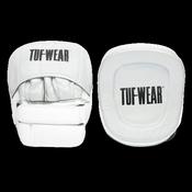Tuf Wear Infinity Elite Leather Cuban Pads Silver