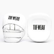 Tuf Wear Infinity Elite Leather Cuban Pads White