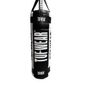 Tuf Wear Balboa 4FT Quilted Punchbag Black/White image