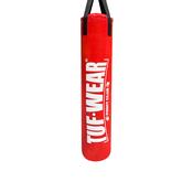 Tuf Wear Punch Bag Black Large Vertical Logo 4FT image