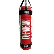 Tuf Wear Balboa 4FT Quilted Punchbag Red/White image