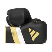 Adidas AdiSpeed Pro Boxing Gloves Black/Gold image