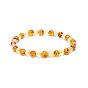 Amber and Citrine Bracelet
