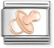 Nomination Rose Gold Dummy Charm image
