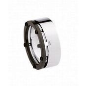 sector jewels race ring steel with particular in satin pvd image