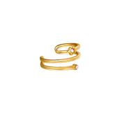 earcuff spiral with small stones image