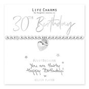 Life Charms "30th Birthday" Bracelet image