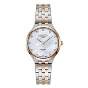 roamer slim-line diamond ronda-762-a2 quartz wrist-watch - analog - battery image