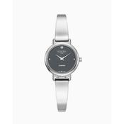 roamer elegance diamond round stainless steel black dial watch image