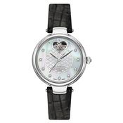 roamer dreamline 1 automatic ladies stainless steel mop bracelet watch image
