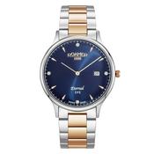roamer eternal gents 2 hand  date quartz wristwatch  analog  battery watch image