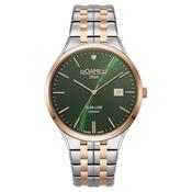 roamer slimline gents 2 hand  date quartz wristwatch  analog  battery watch image