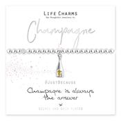 Life Charm "Champagne.." Bracelet image