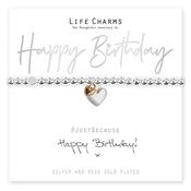 Happy Birthday Hearts Bracelet image