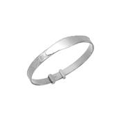 Baby Bangle Claddagh Sterling Silver image