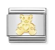 Nomination Yellow Gold Teddy Bear Charm image