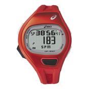 asics spm training red/black digital watch