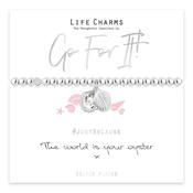 Life Charm "Go For It" Bracelet image