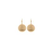 aquaforte i classici small disc domed hand-polished earrings image