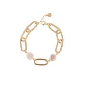 aquaforte perle chic bracelet with two baroque pearls image