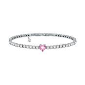 chiara ferragni diamond heart tennis bracelet 175cm 1 fairy tale heart stone