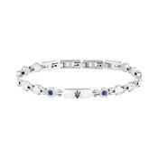 maserati jewels sapphire bracelet stainless steel black lg sap 18+3.5cm