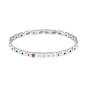 maserati jewels diamonds bracelet black &amp; white diamond 21.5cm image