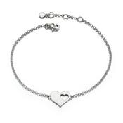 poppy cut out heart bracelet image