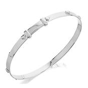 heart pattern bangle image
