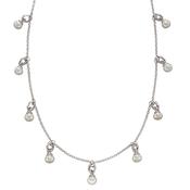 eleanor  pearl charm necklace image