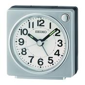 seiko quartz silver beep bedside alarm clock image