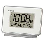 seiko white digital alarm clock