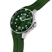 sector 230 39mm 3h green dial green silicone strap image