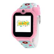 kikou kids game watch smart pink silicon strap image