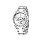 maserati competizione 43mm mult silver dial stainless steel bracelet